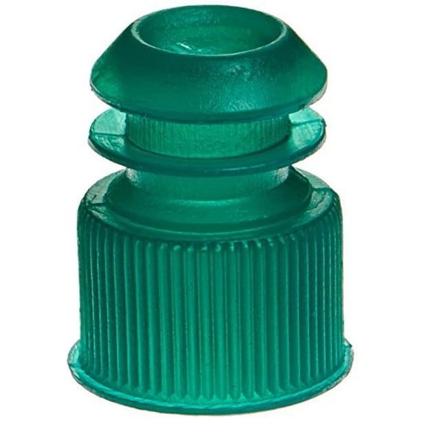 Tube Cap Round Plastic Black Polyethylene 13mm